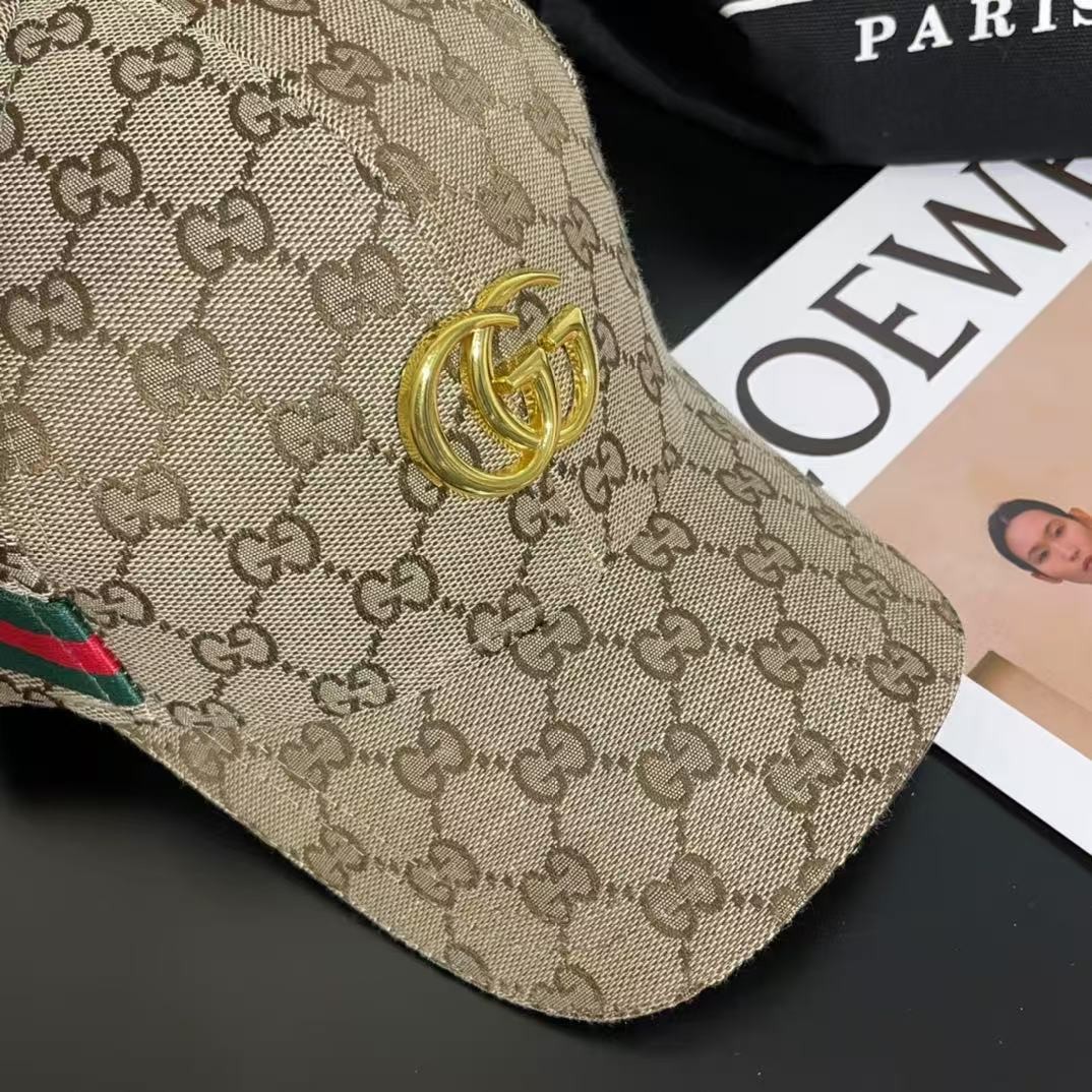 [#490o] GUCCI baseball cap peaked c ap hat