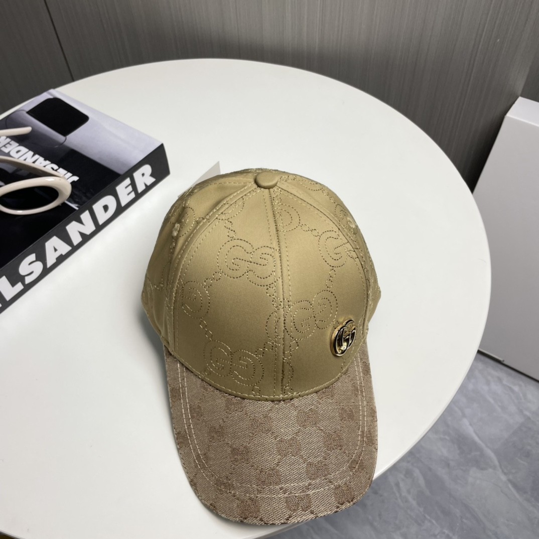 [#5005] GUCCI baseball cap peaked c ap hat