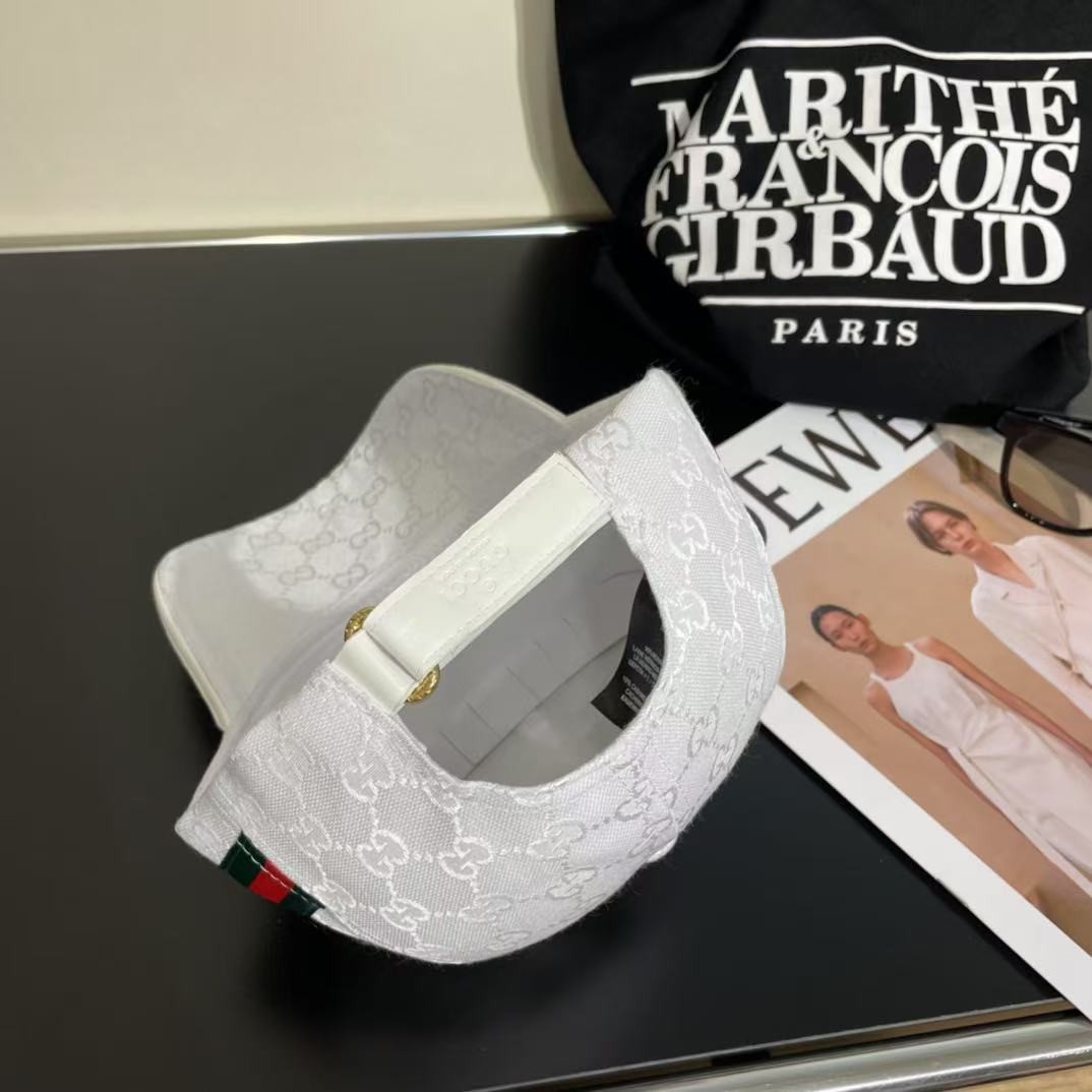 [#4824] GUCCI baseball cap peaked c ap hat