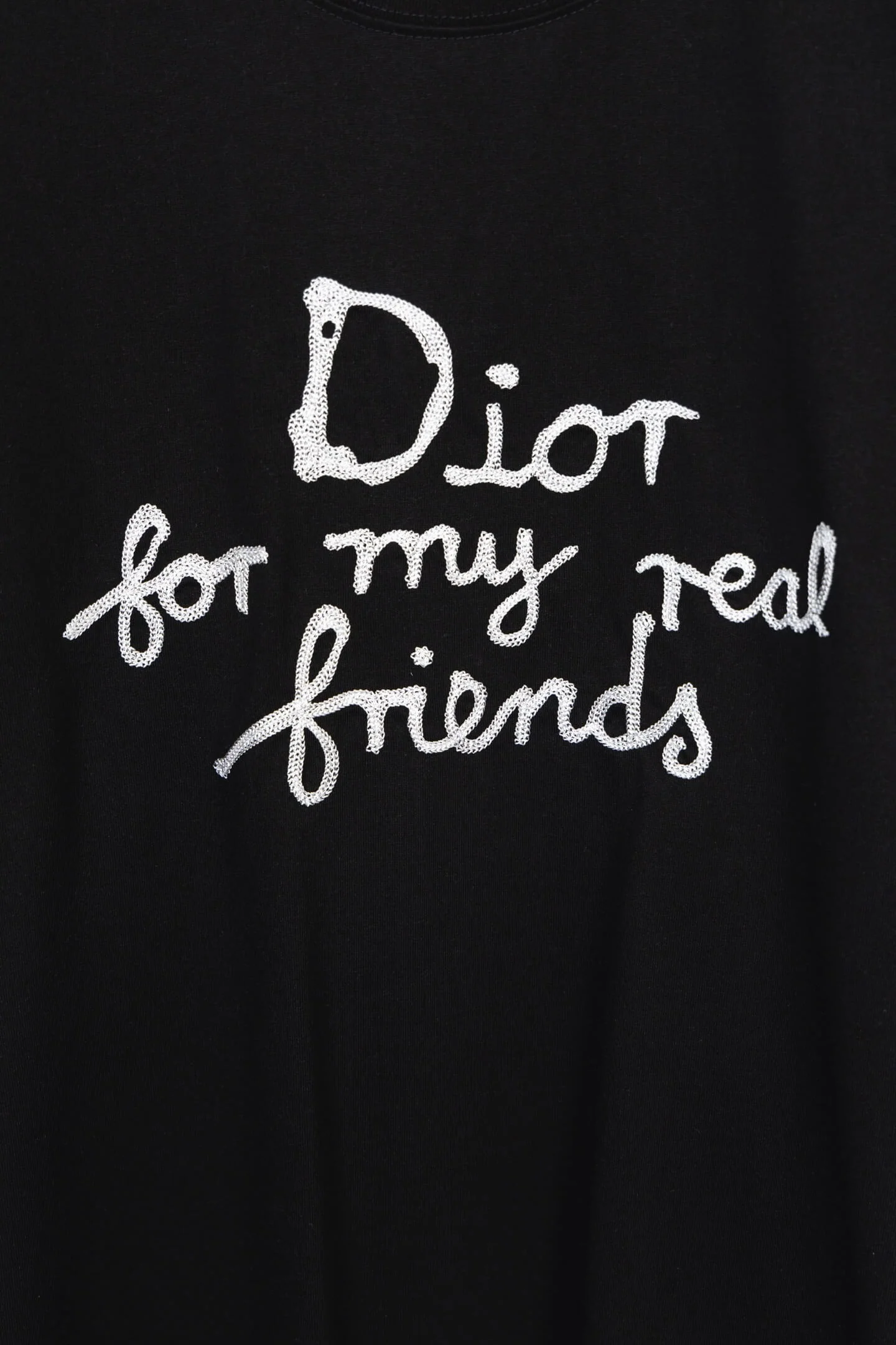 Letter Embroidery T Shirt