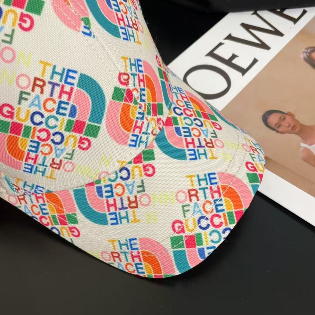 [#4903] GUCCI baseball cap peaked c ap hat