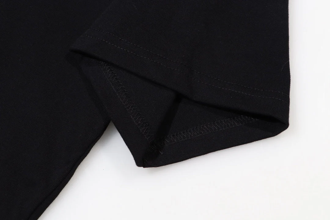 Print Collar T Shirt