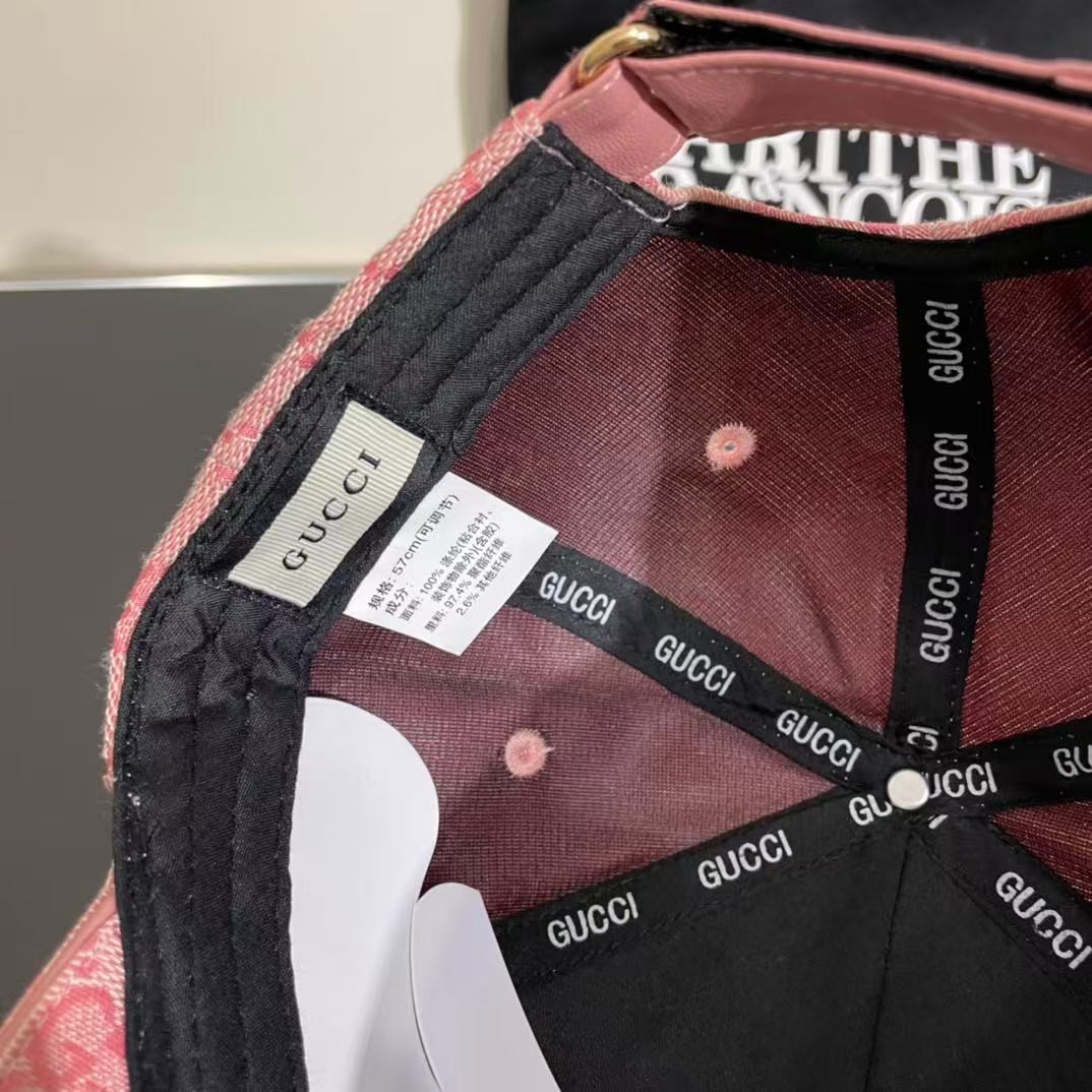 [#4827] GUCCI baseball cap peaked c ap hat
