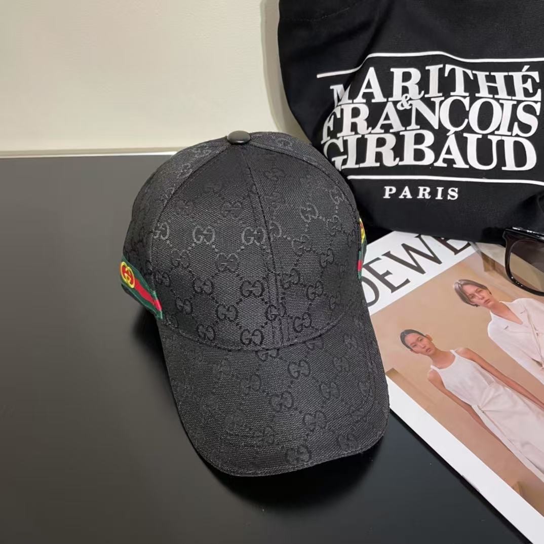 [#4829] GUCCl baseball cap peaked c ap hat
