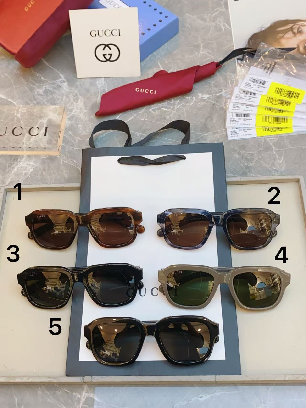 Gucci new trend sunglasses