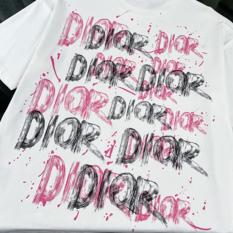 Classic All-Over Graffiti Print T-Shirt