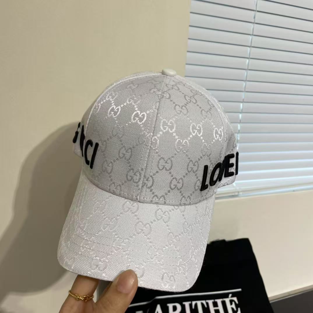 [#4821] GUCCI baseball cap peaked c ap hat