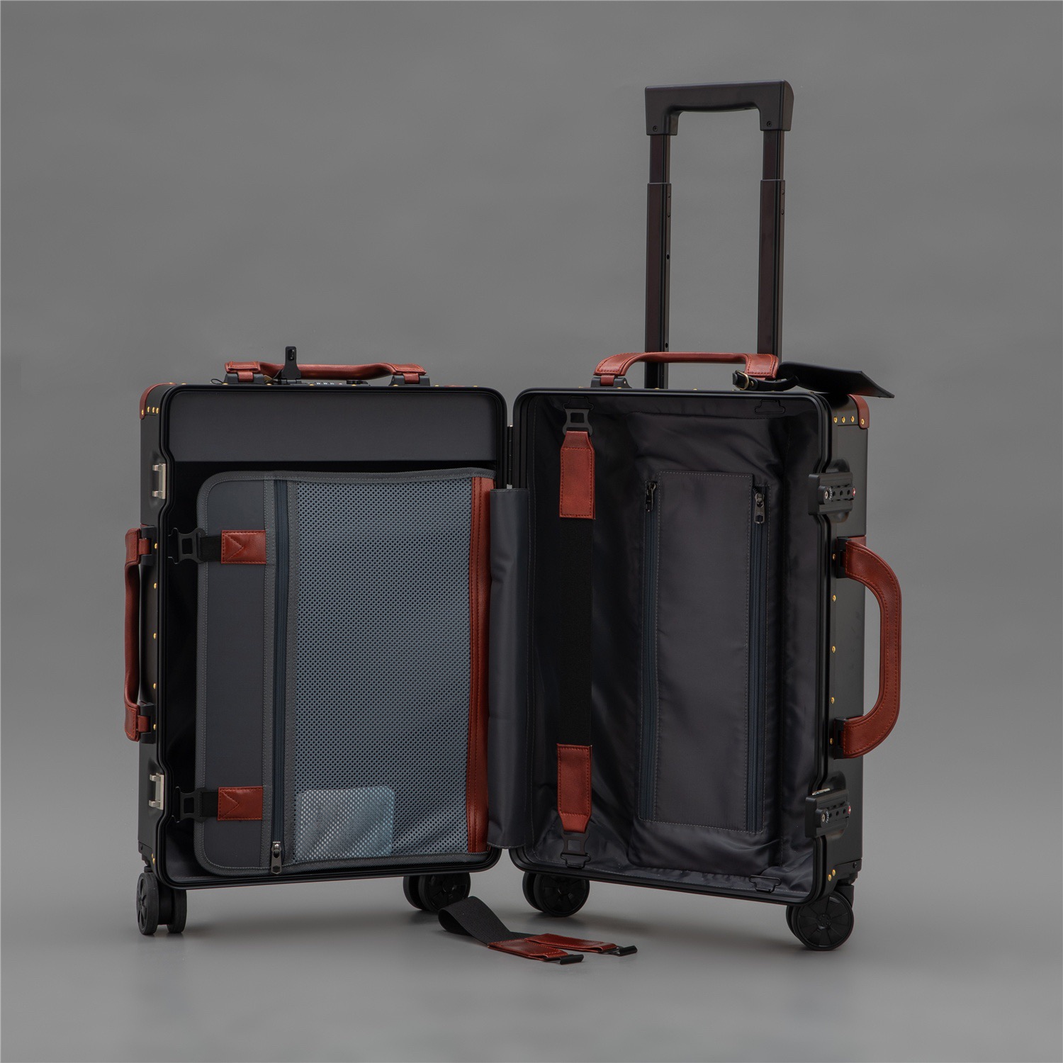 GUCCI Luggage/Trolley Case Aluminum-Magnesium Alloy Cabin Case Size: 20 inches