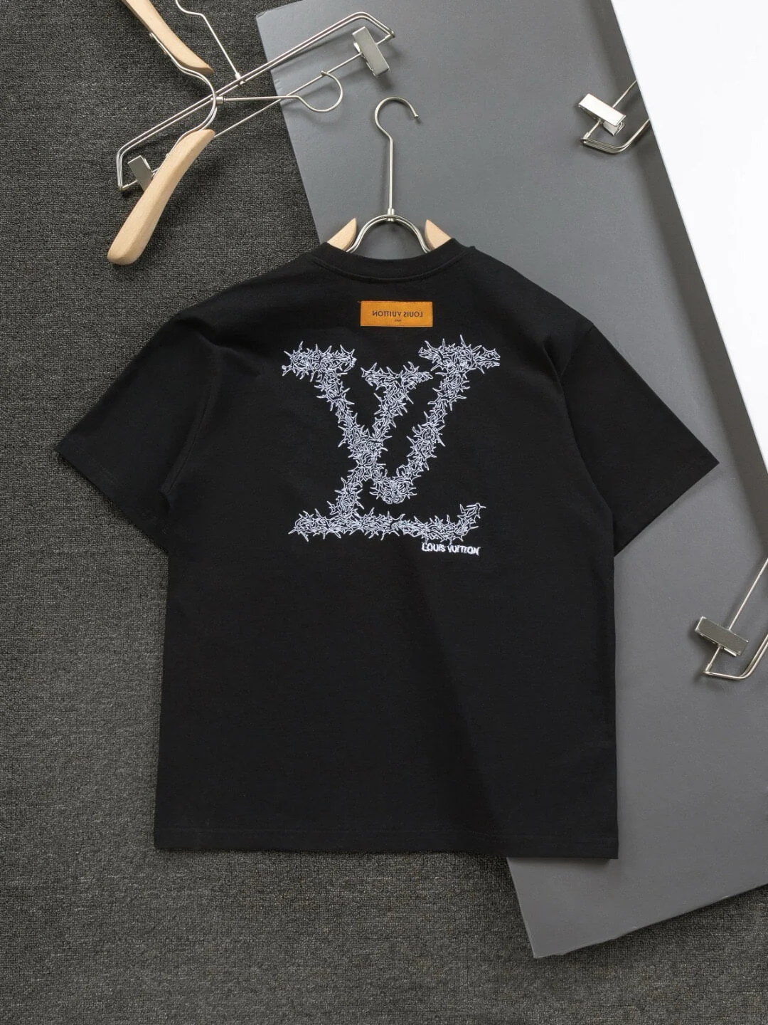 Front and Back Embroidery T Shirt