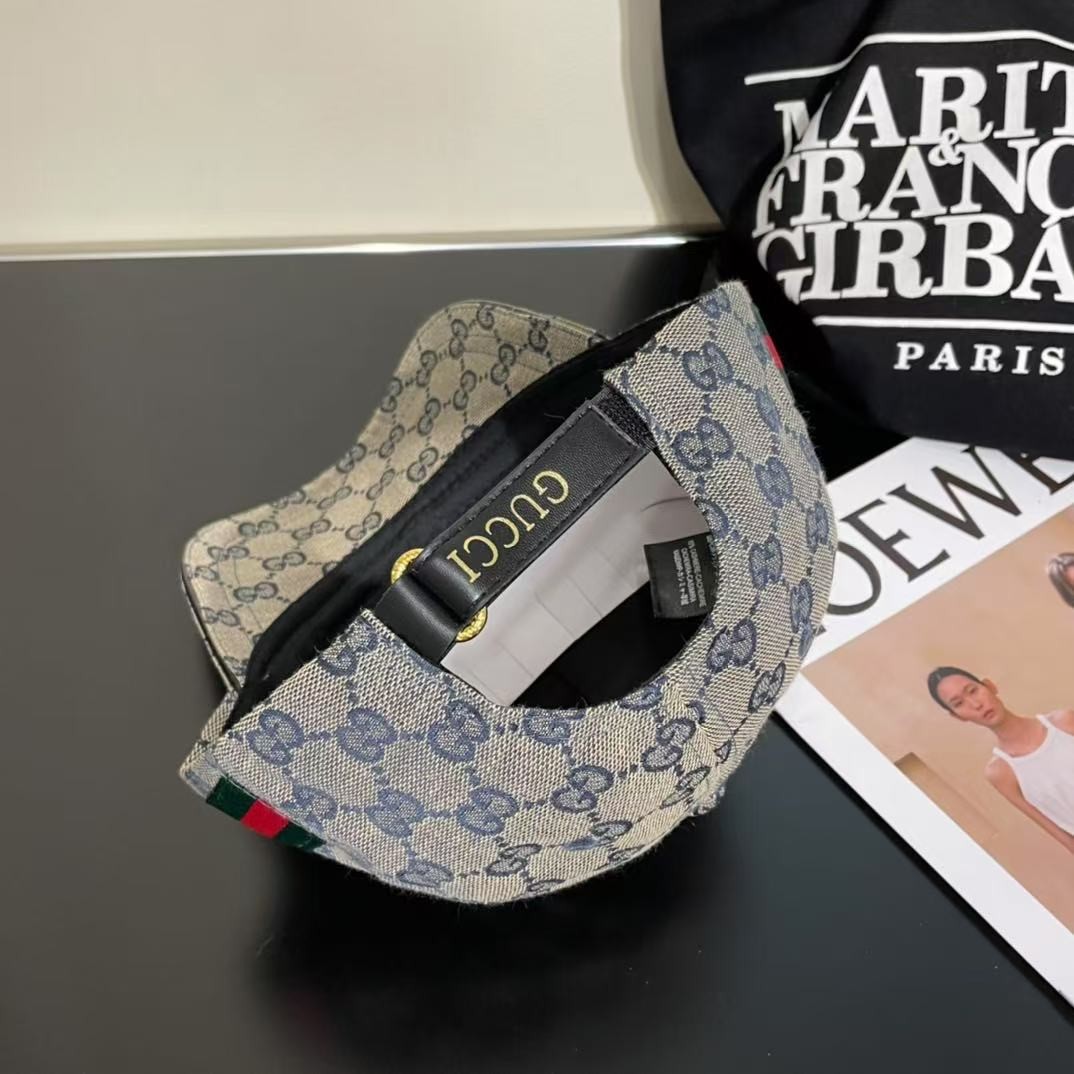 [#4902] GUCCI baseball cap peaked c ap hat