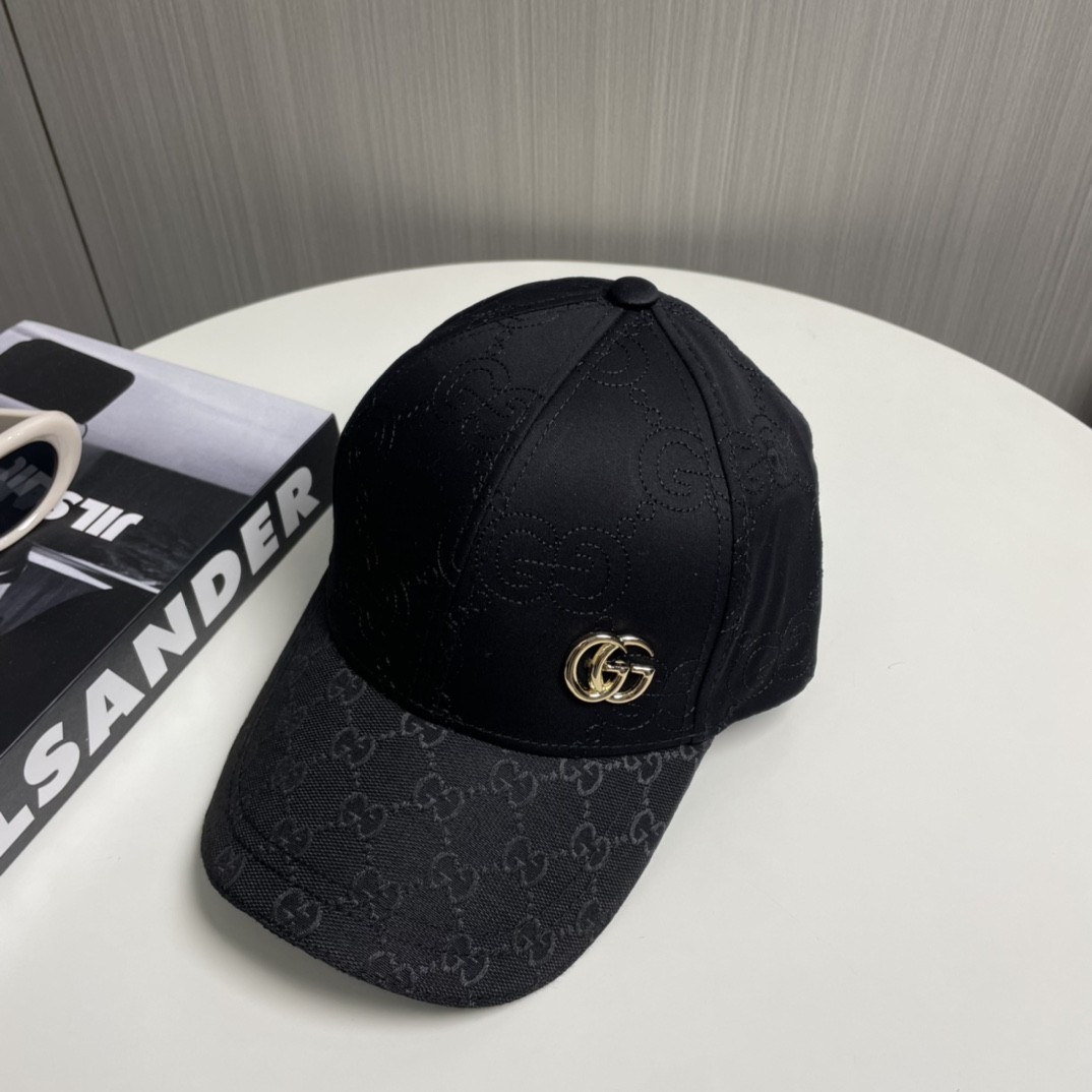 [#50o7] GUCCI baseball cap peaked c ap hat
