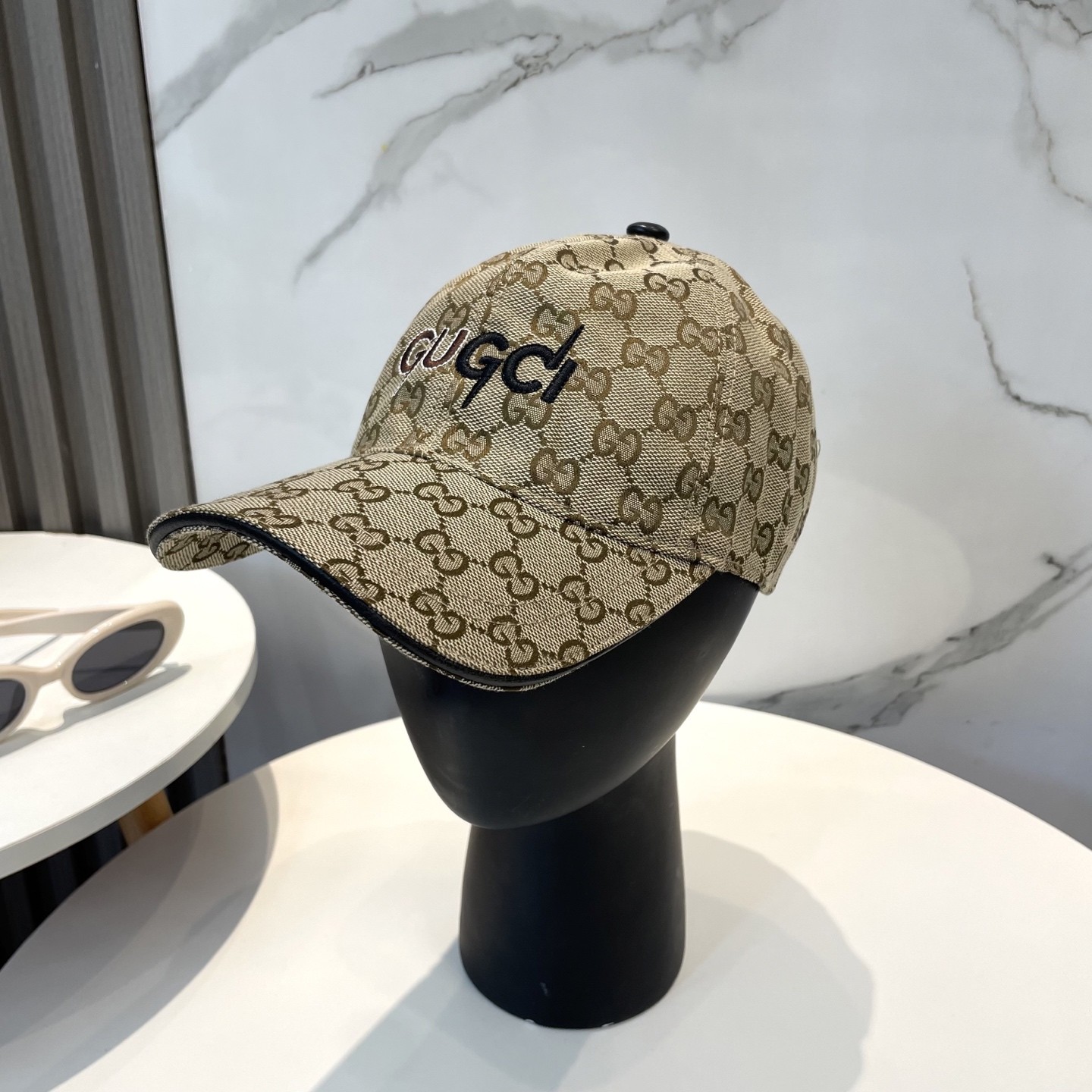 [#4927] GUCCI baseball cap peaked c ap hat