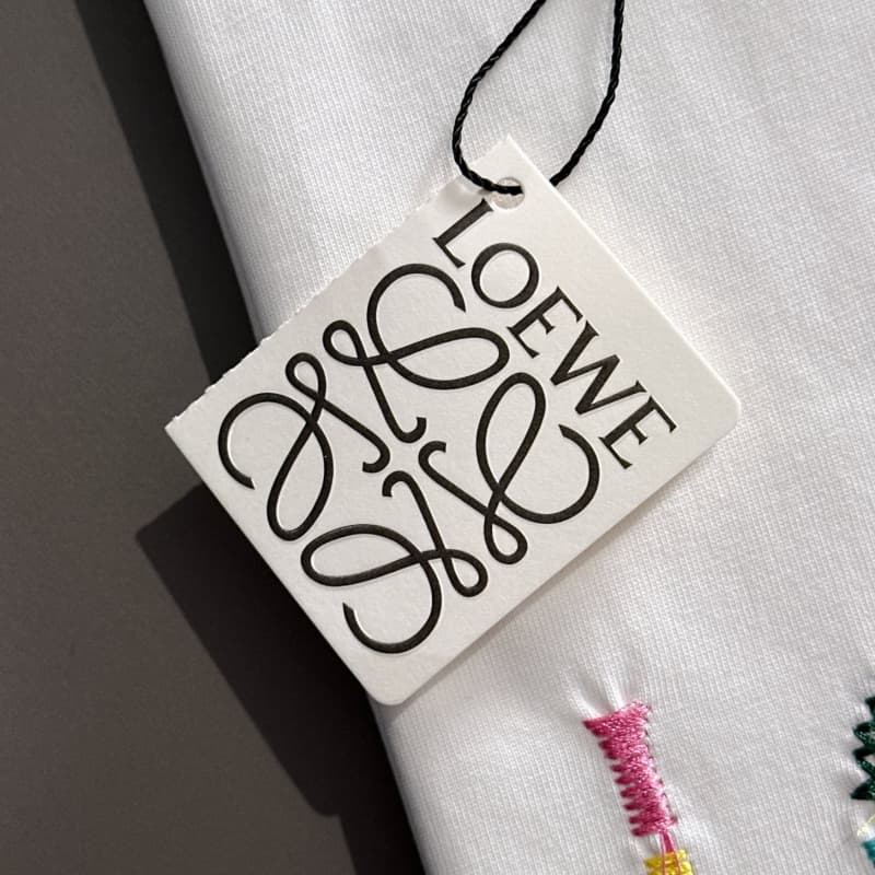 Rainbow Fringe Embroidered T-Shirt