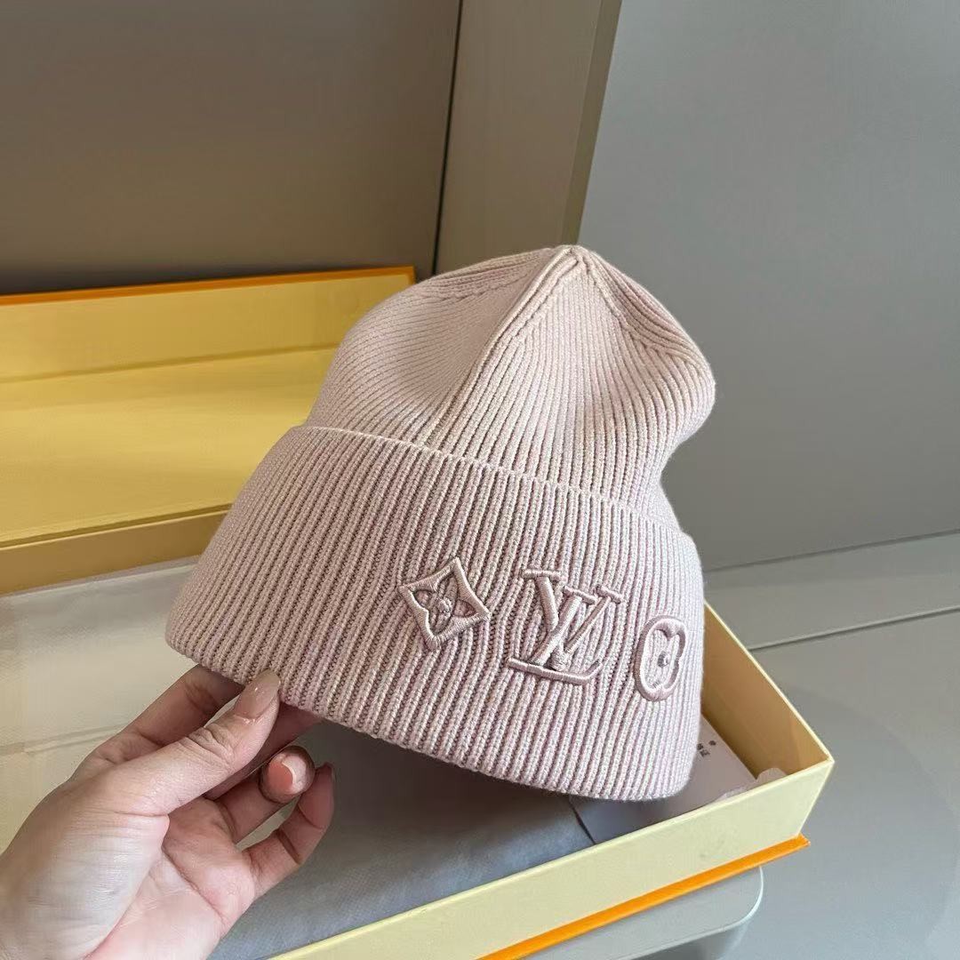 [#4092] Louis Vuitton autumn and wi nter new knitted hat