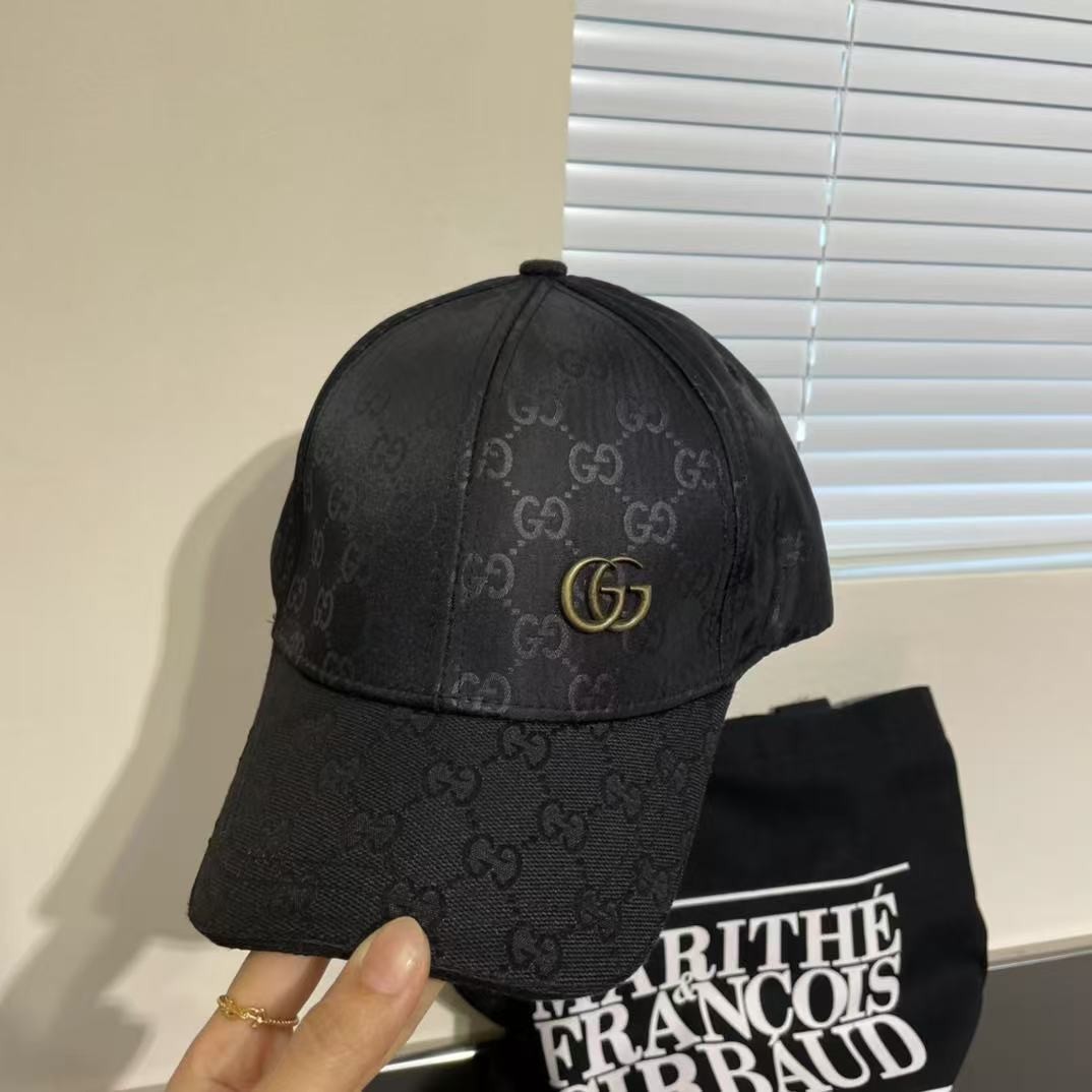 [#4823] GUCCI baseball cap peaked c ap hat