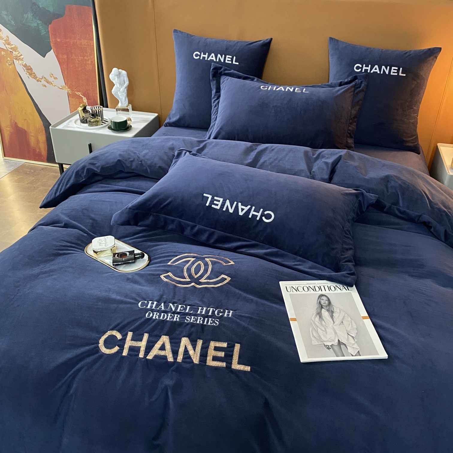 Bedding-Chanel four-piece s et