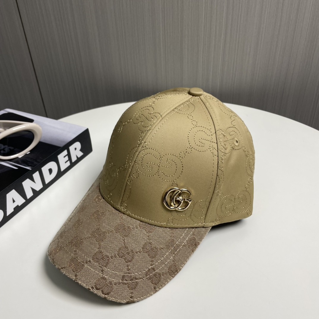 [#5005] GUCCI baseball cap peaked c ap hat