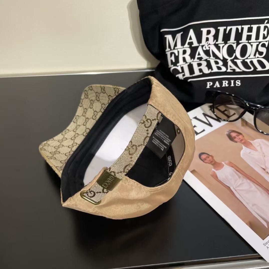 [#4822] GUCCI baseball cap peaked c ap hat