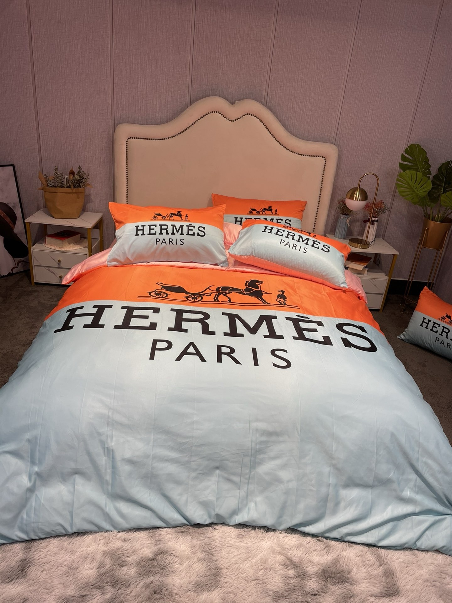 Bedding-Hermes four-piece s et