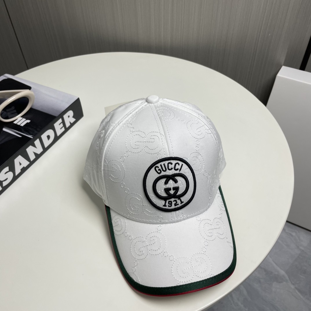 [#5009] GUCCI baseball cap peaked c ap hat