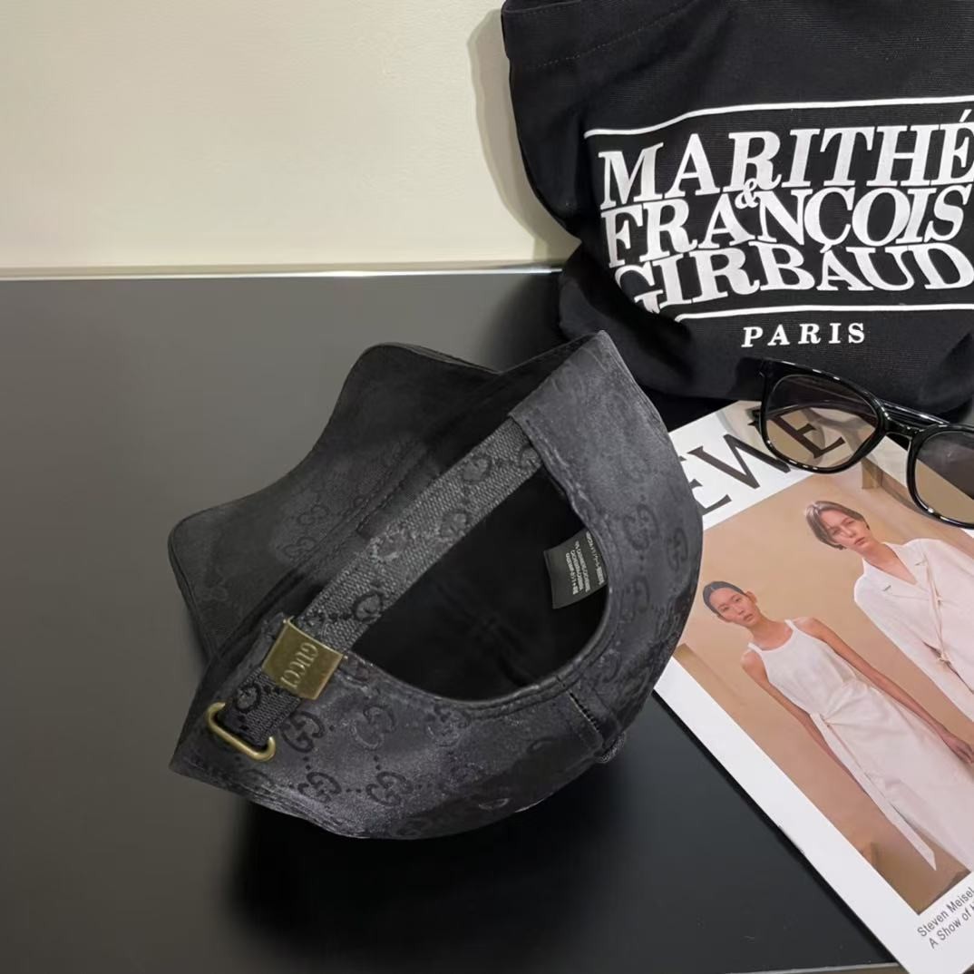[#4823] GUCCI baseball cap peaked c ap hat