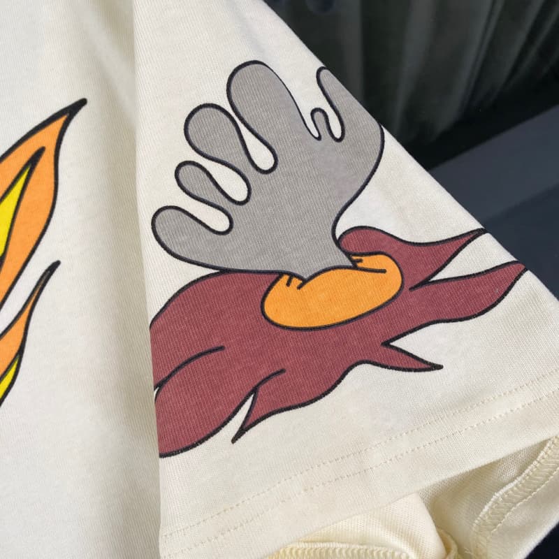 2025 Flame Graffiti Locomotive T-Shirt