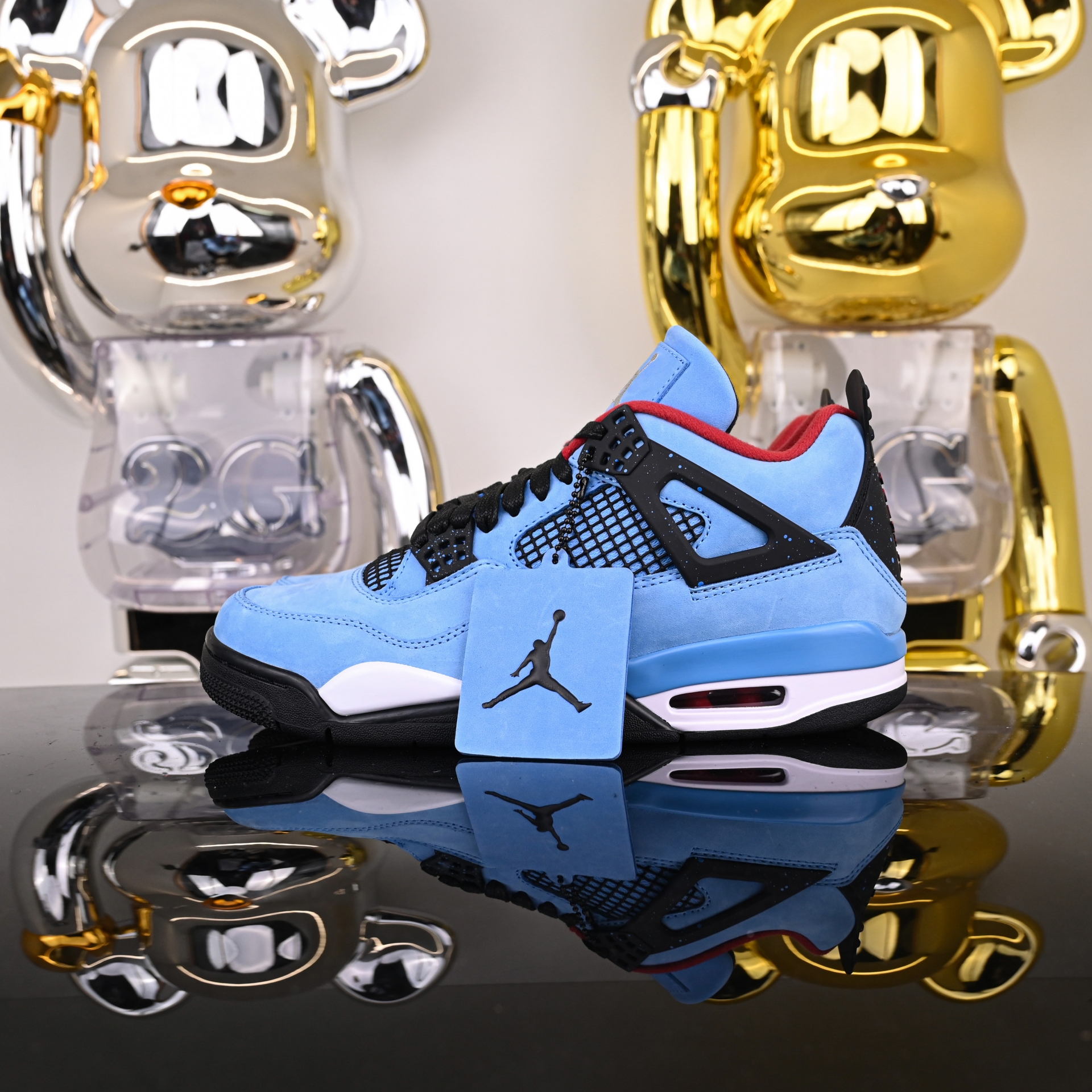 TRAVIS SCOTT X AIR JORDAN 4 RETRO 'CACTUS JACK' FRIENDS & FAMILY 308497-406