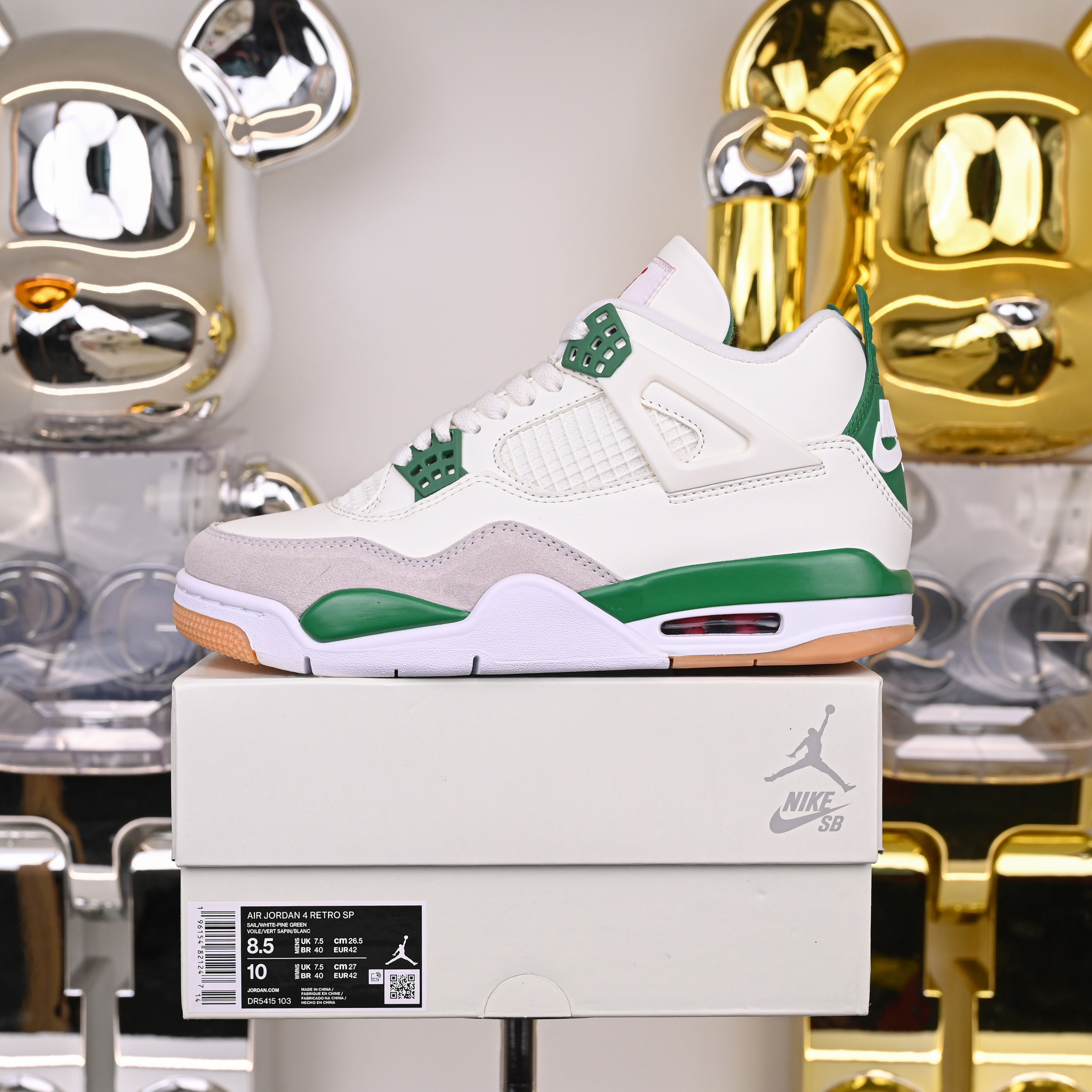 NIKE SB X AIR JORDAN 4 RETRO 'PINE GREEN' DR5415-103