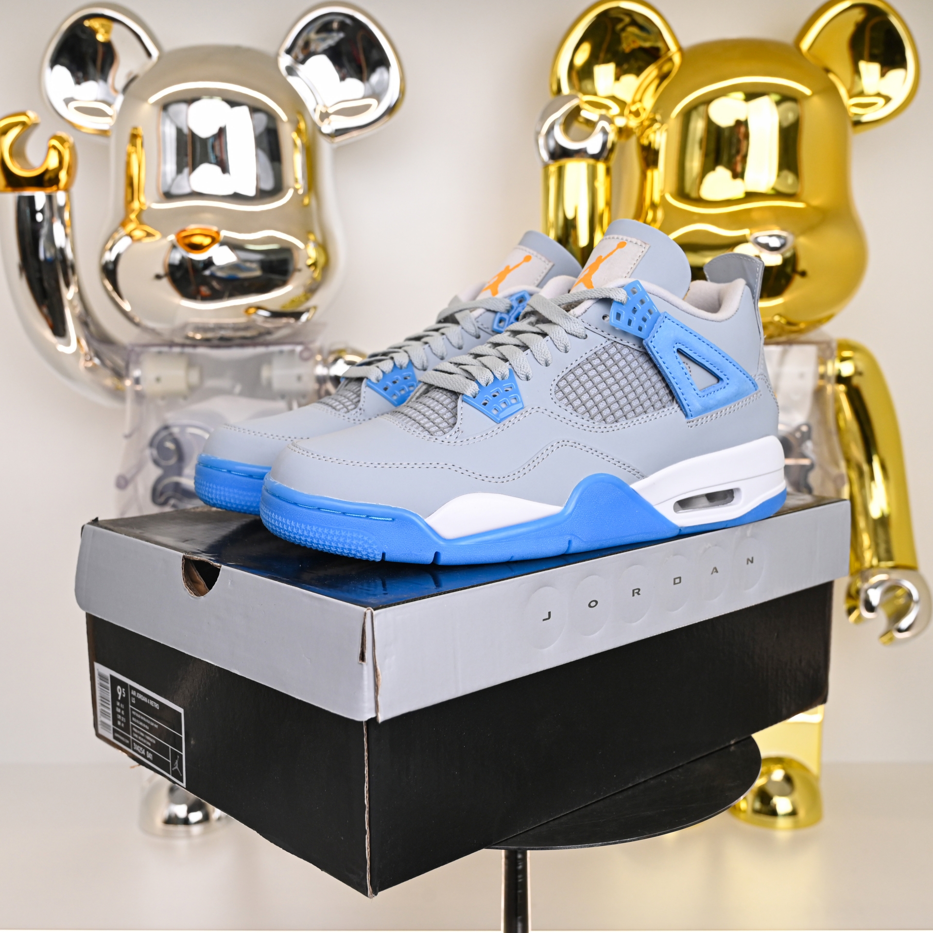 Air Jordan 4  retro mist blue  314254-041