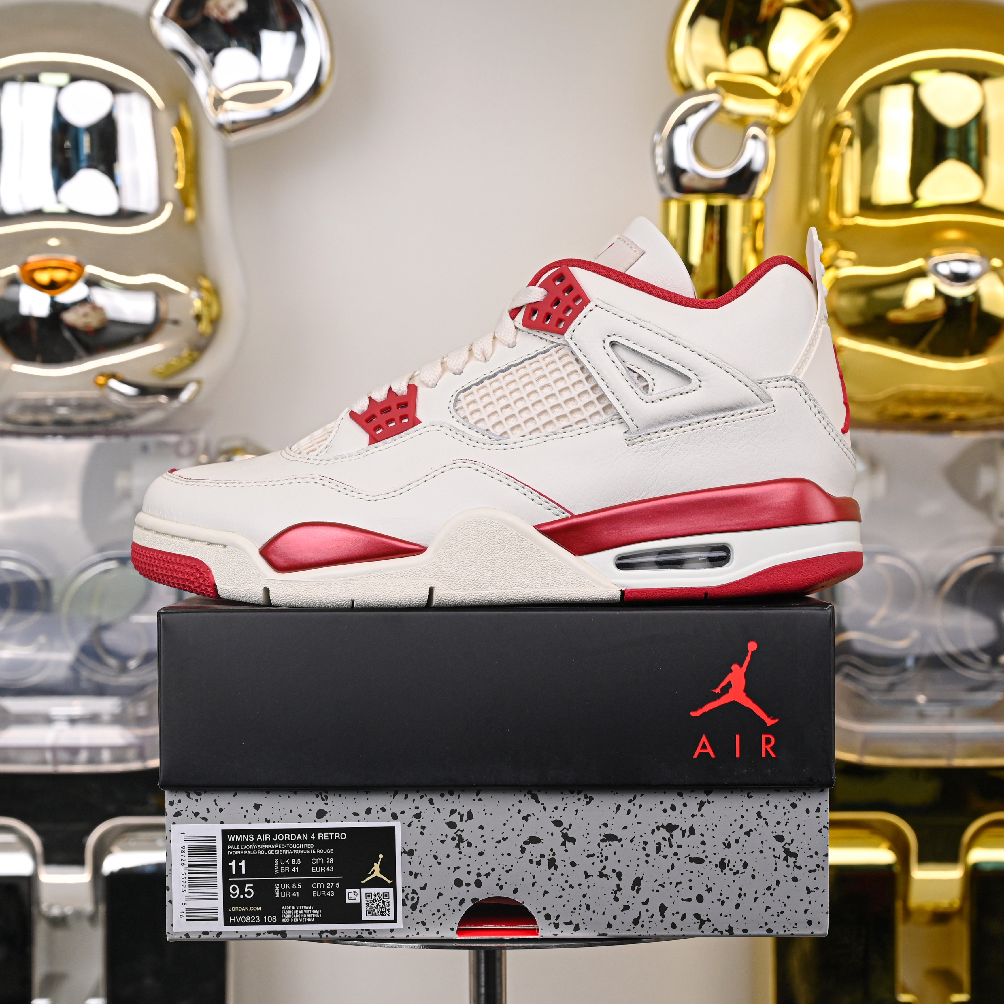 Air Jordan 4 Retro“Sierra Red” HV0823-108