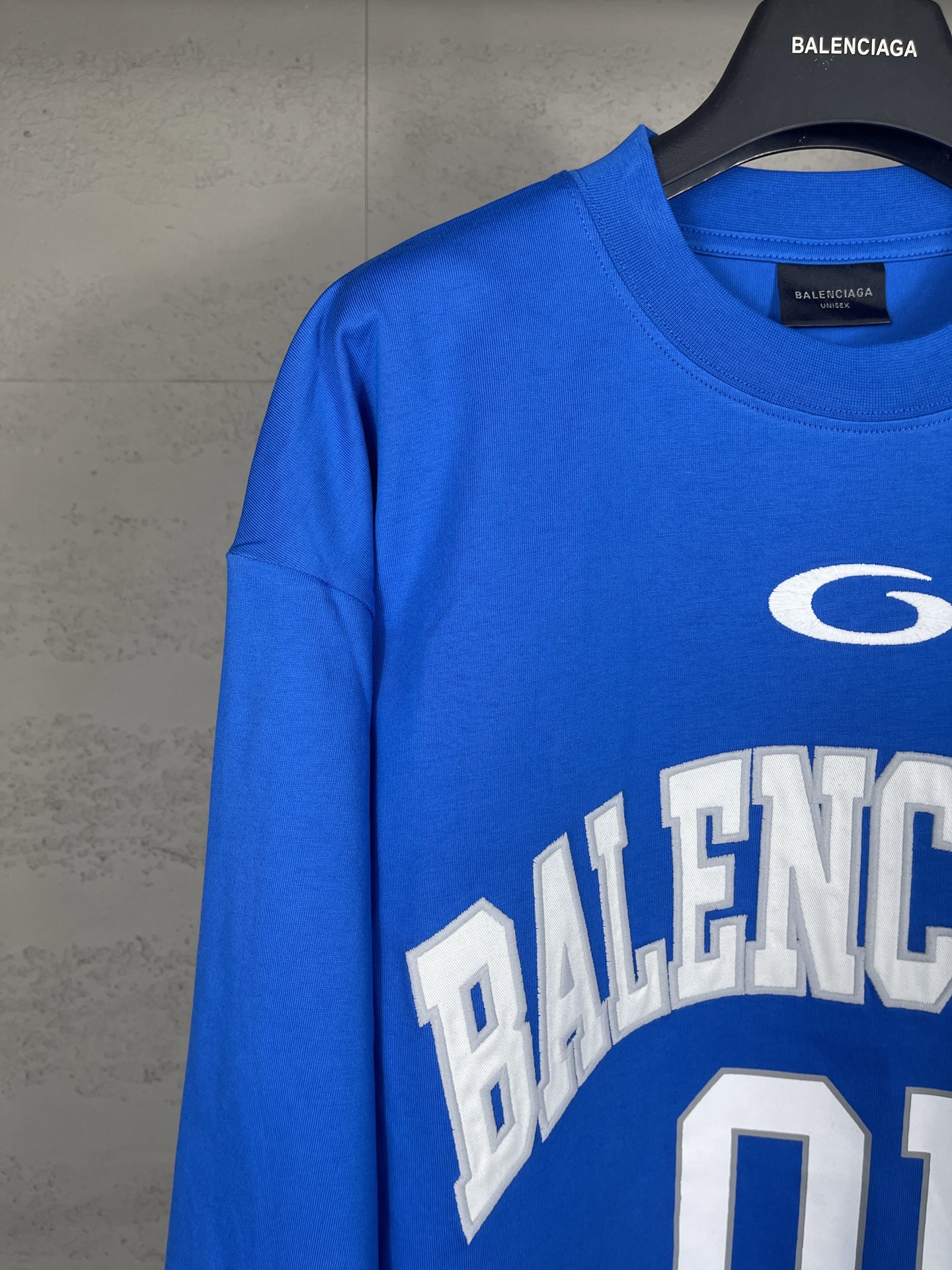 Balanciag@ Jersey Long Sleeves Tee 2025