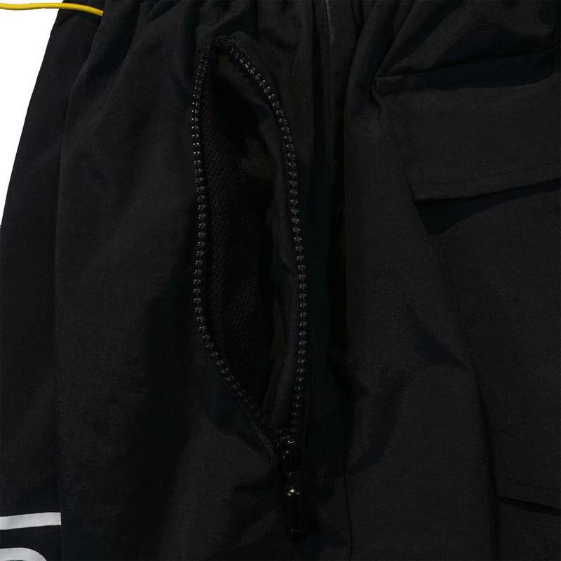 RHUDE Letter 3M Reflective Casual Sports Shorts