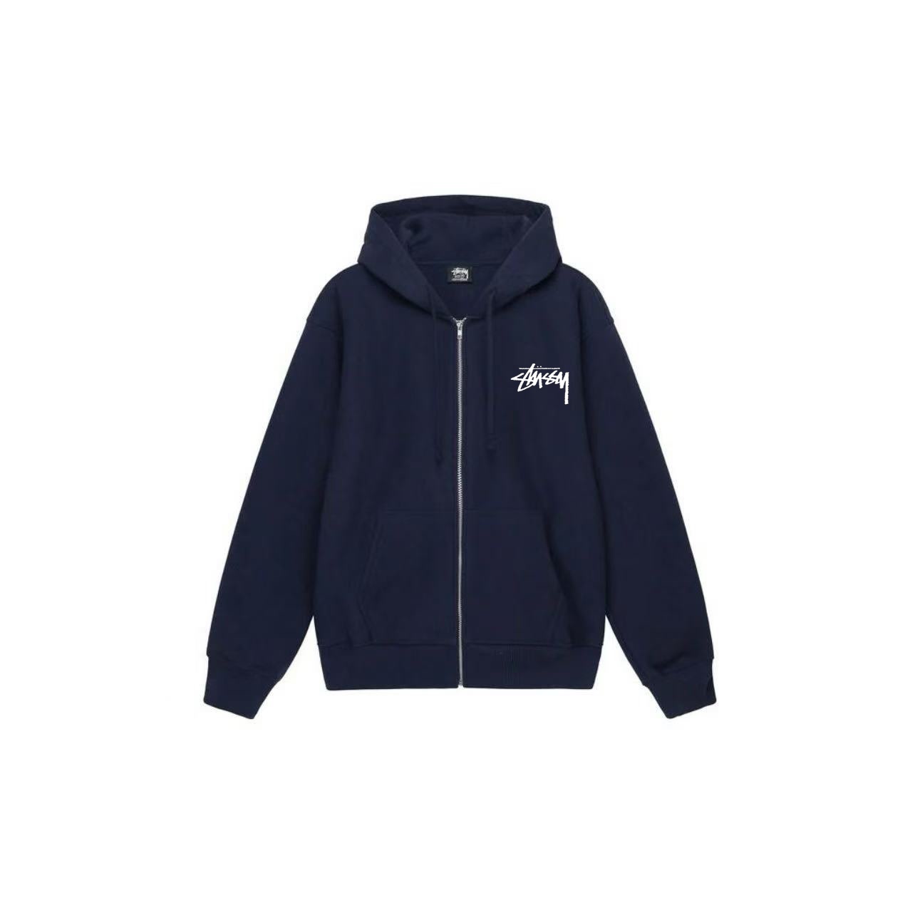 Stussy Daydream Graffiti Print  Zipper  Hoodie