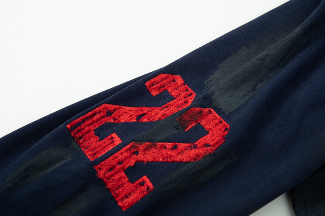 Balancig*  Zip Up Hoodie 'Dark Navy'