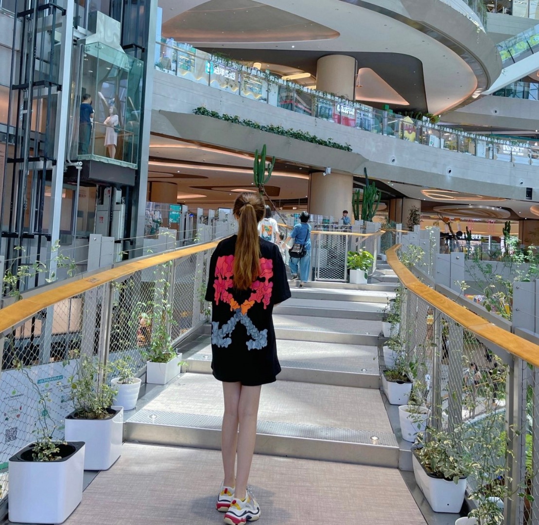 OW red ash dissolving graded short sleeves