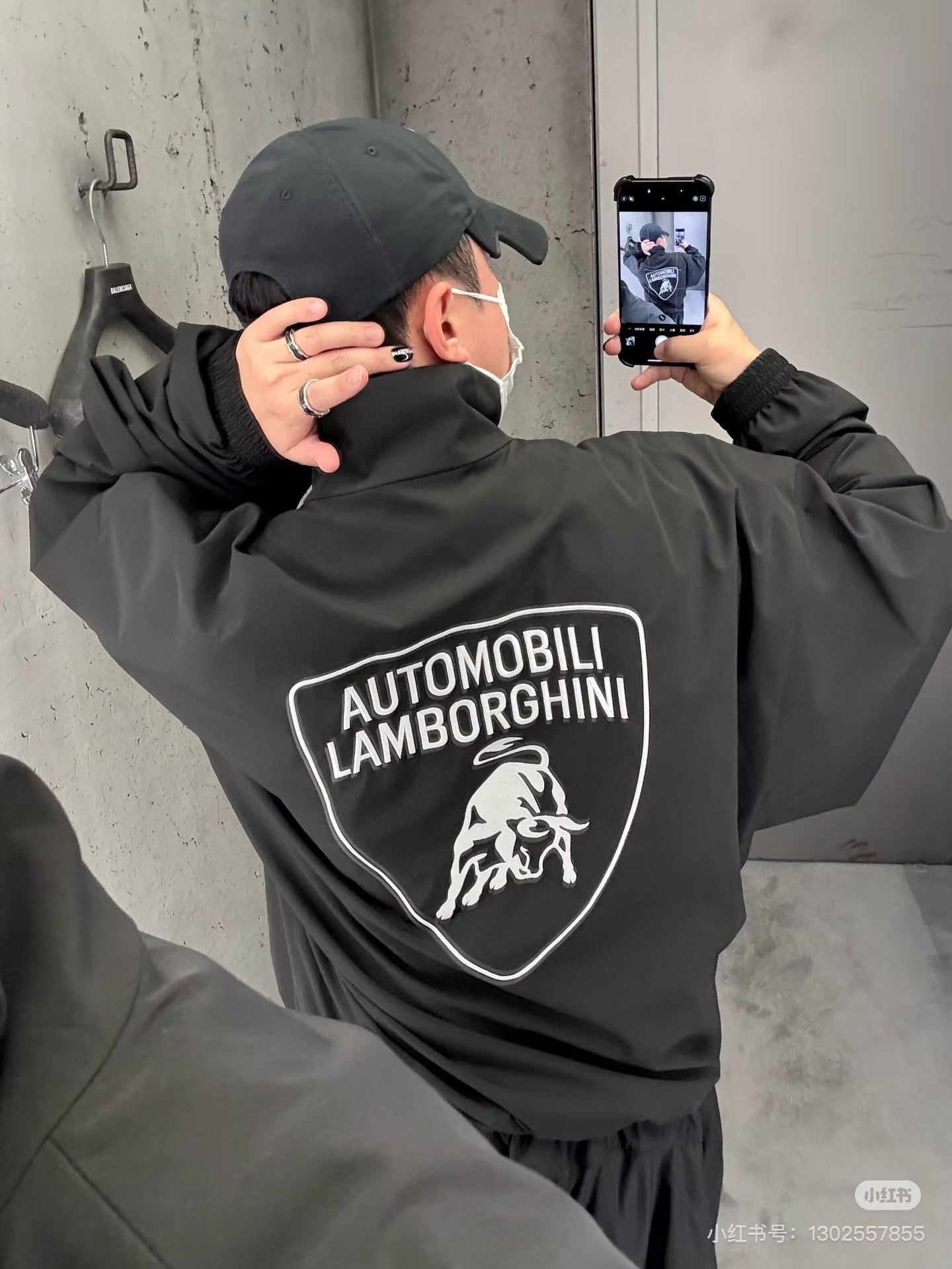 Balanciag@ Lamborghini Zipper Jacket
