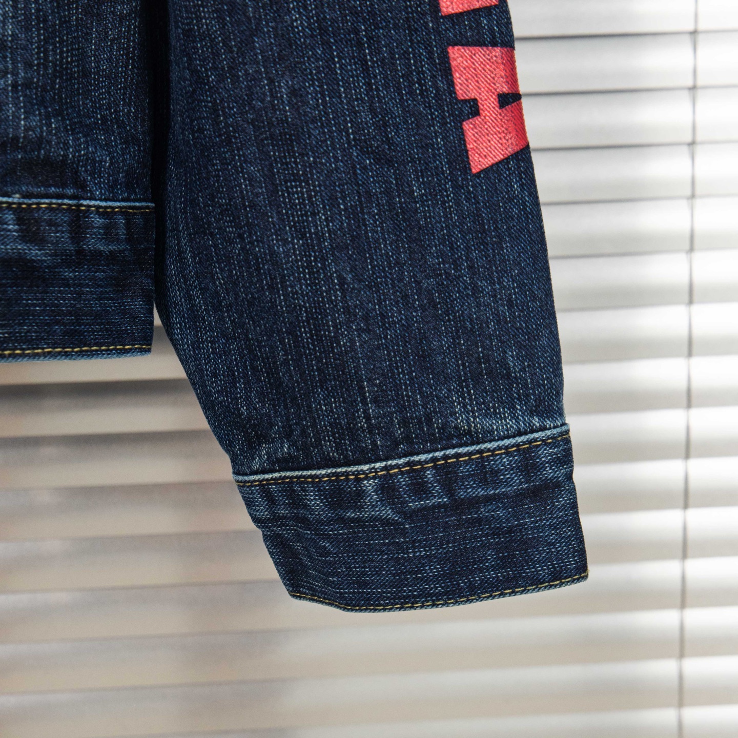 Balancig* Heart Denim Jacket