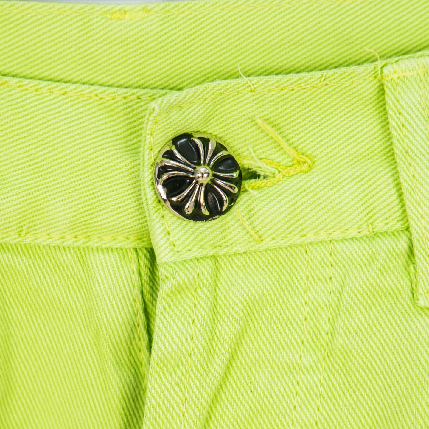 Chrome Hearts Croesses Dopamine Green Pants