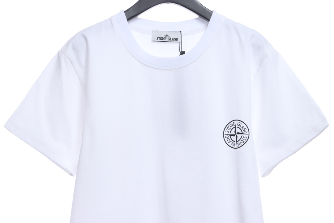 Stone Island Mechanical Compass Print Short Sleeve