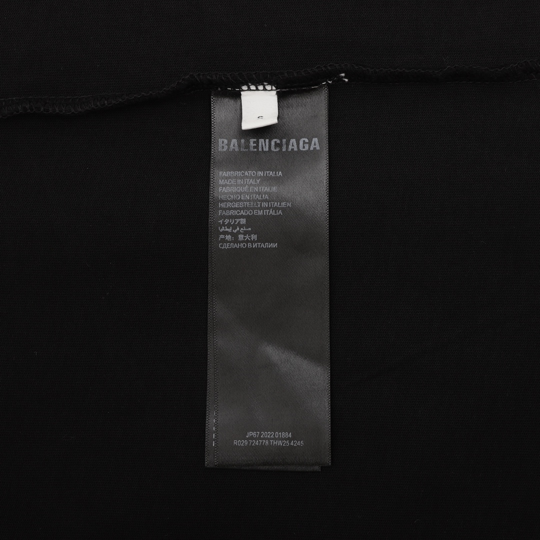 Balancig* Chest letter print T-shirt