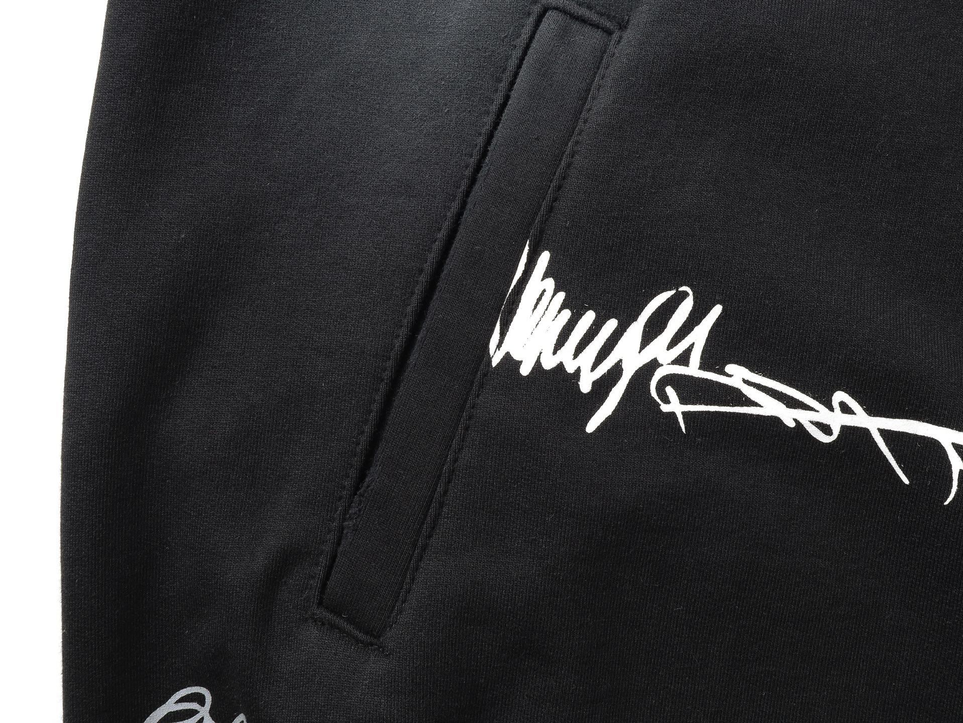 Balanciag@ Signature Print Hand-Painted Graffiti Cardigan Hoodie FW26