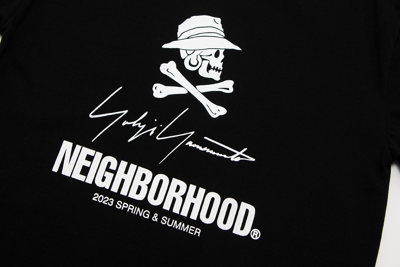 Neighborhood CO Yamamoto Yoji Yamamoto's blockbuster short sleeves
