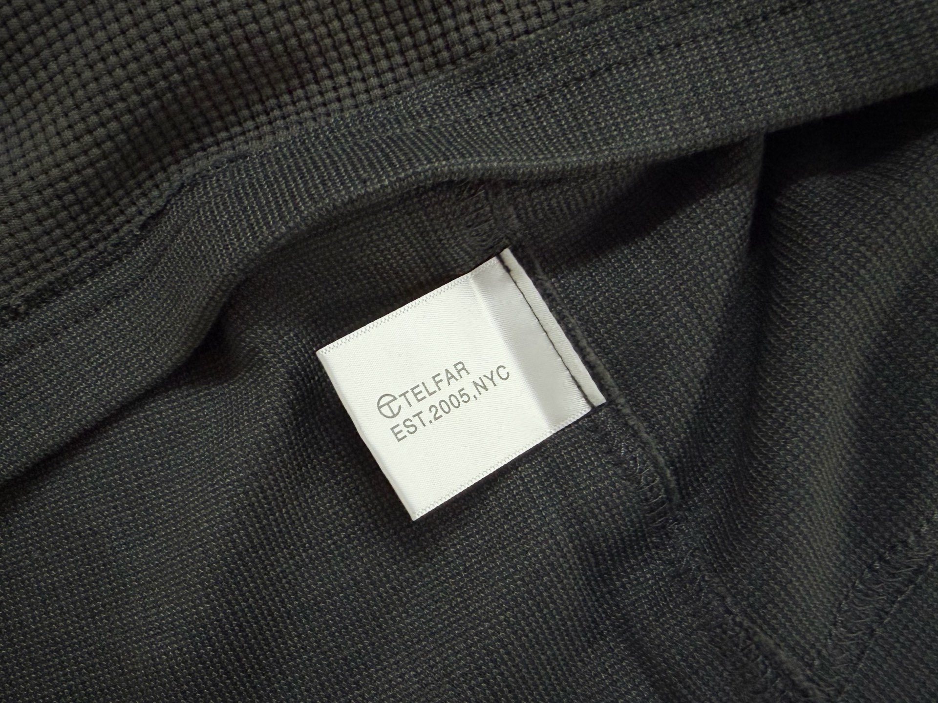 Telfar Distressed Waffle Knit Long-Sleeve