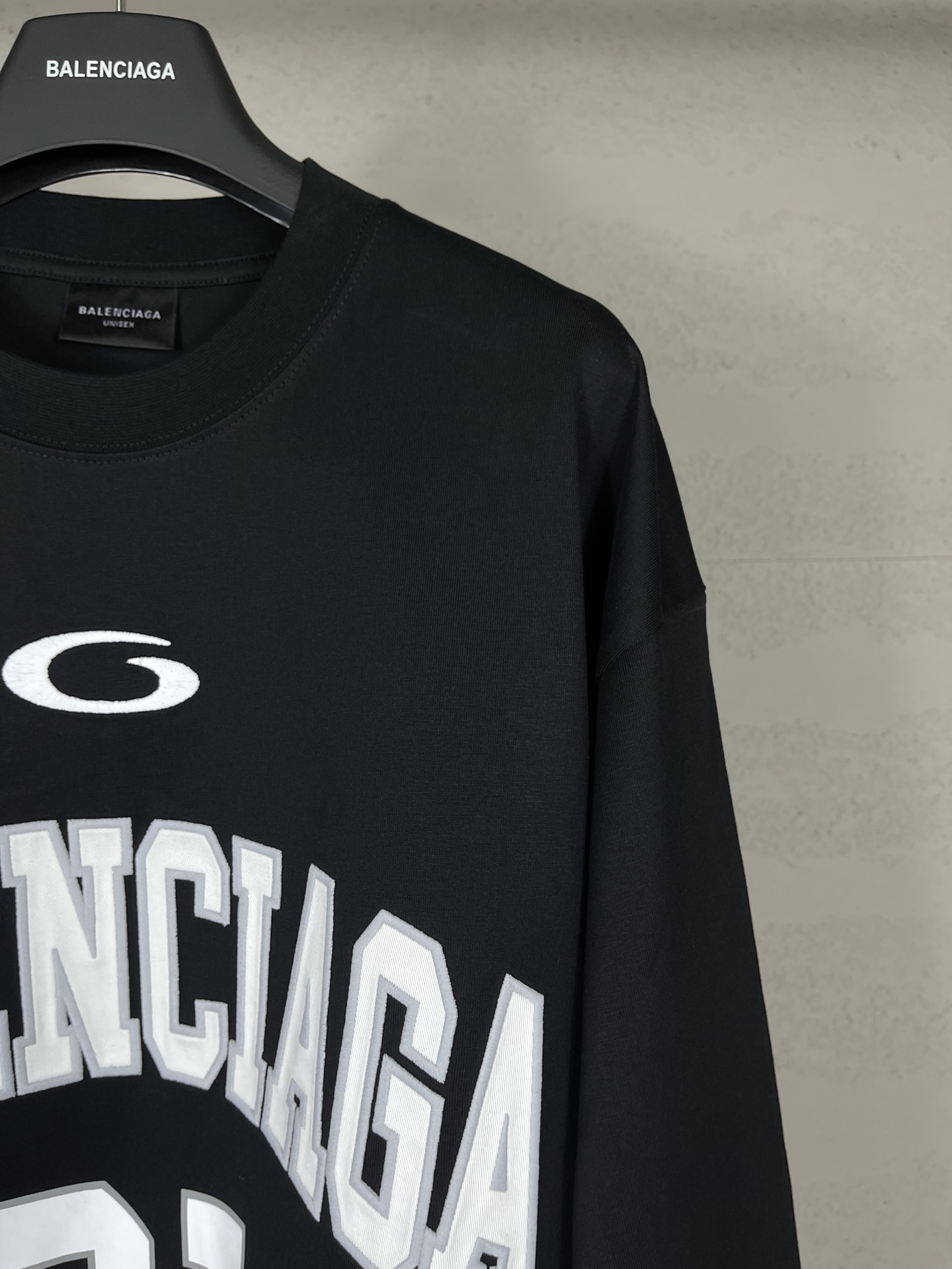 Balanciag@ Jersey Long Sleeves Tee 2025