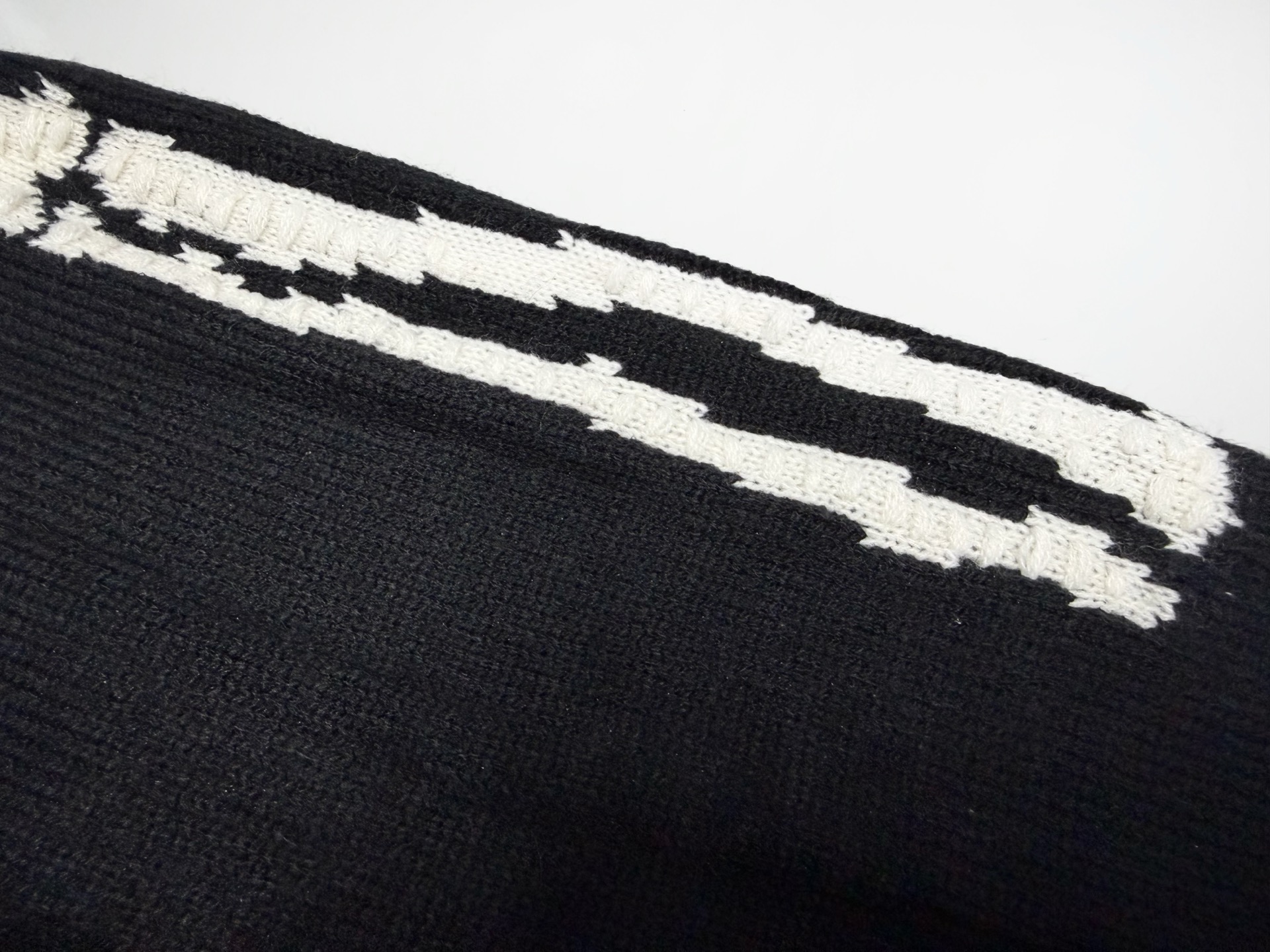 Saint Michael x Vlone Black Broken Sweat