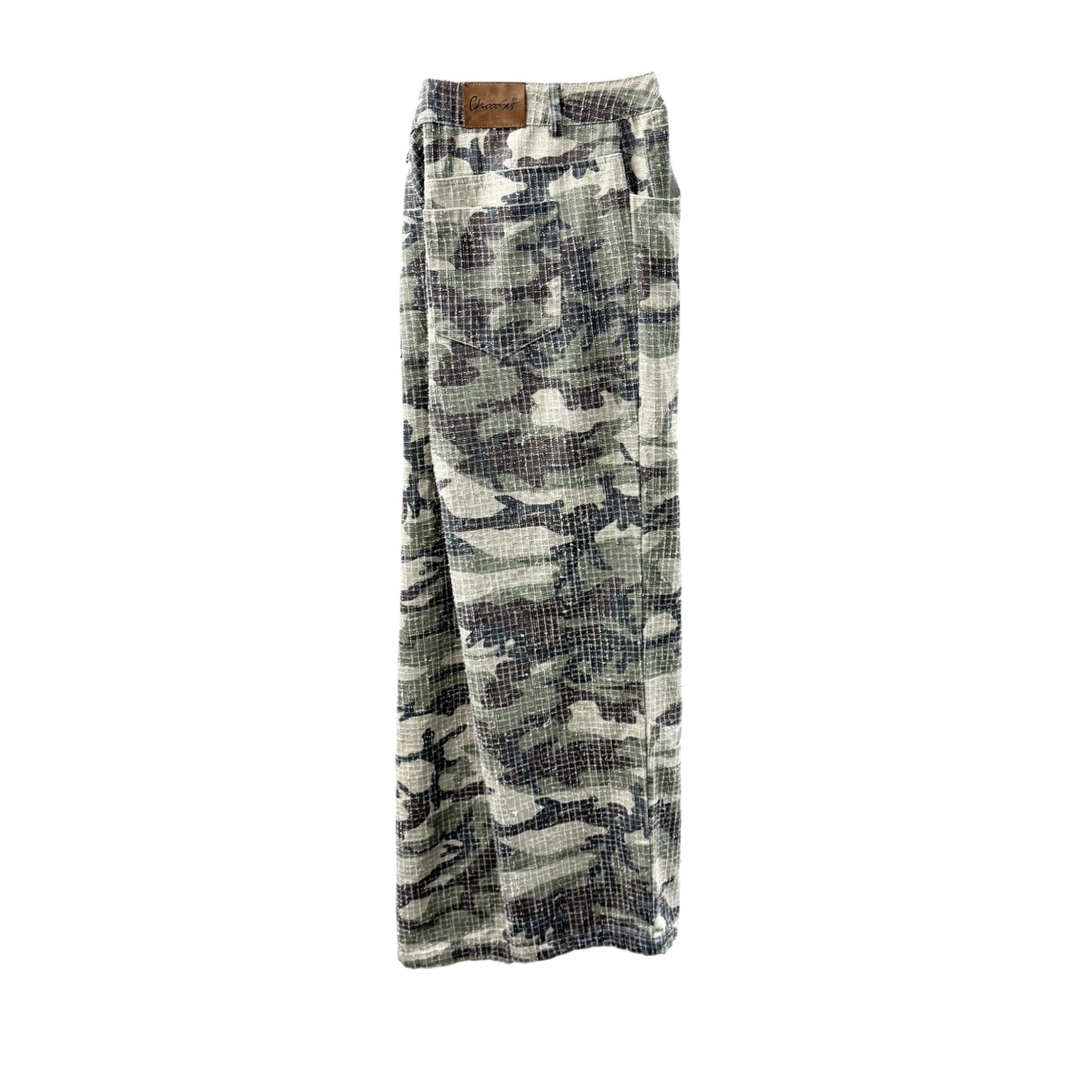 Big Ol' Camo Canvas Needlepunch Jeans