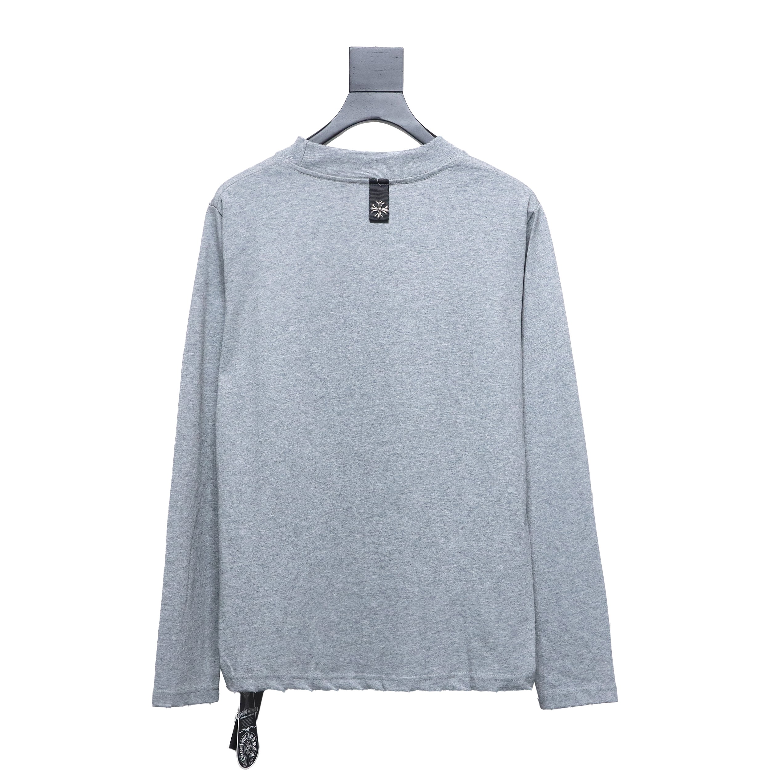 Chrome Heart Cross pendant Long Sleeve T-Shirt