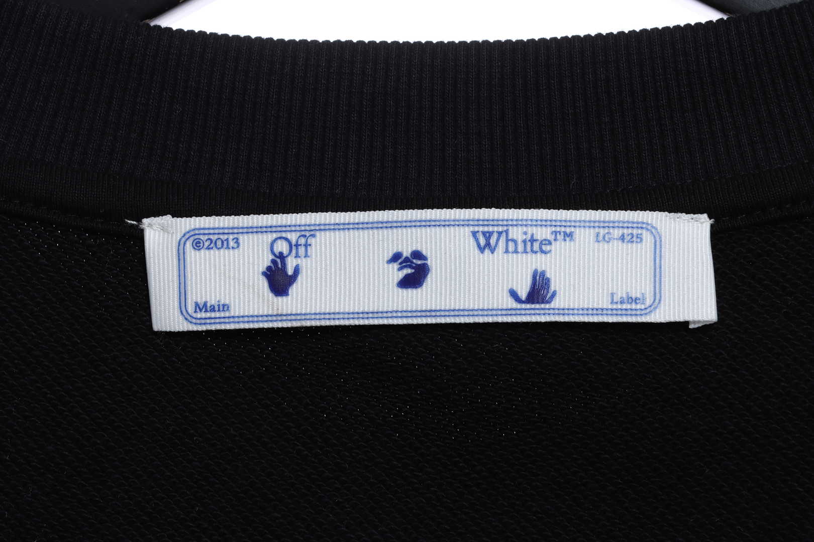 OFFWHITE (OW) environmental limited logo red arrow sweatshirt