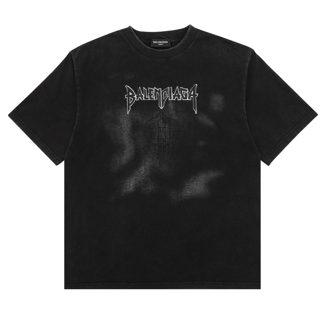 Balancig* Chest letter print T-shirt