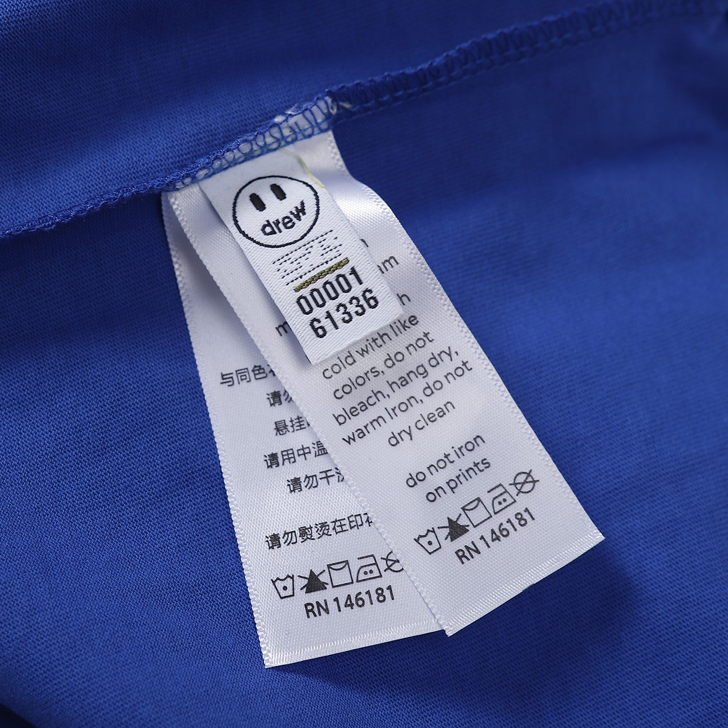 Drew smiley face short-sleeved tee classic